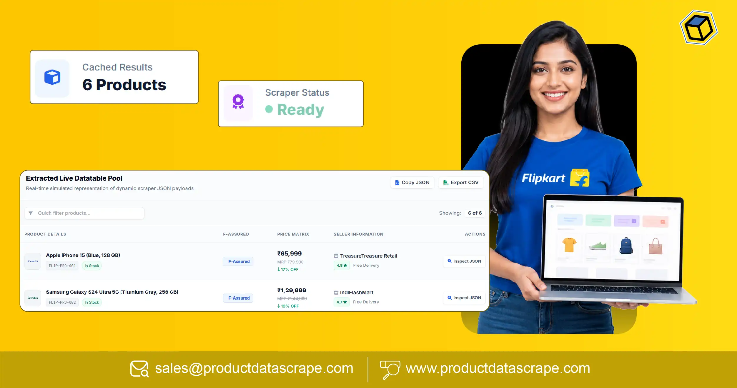 How to Extract Flipkart Product Data with F-Assured Status, Plus Pricing, and Seller-Level Detail